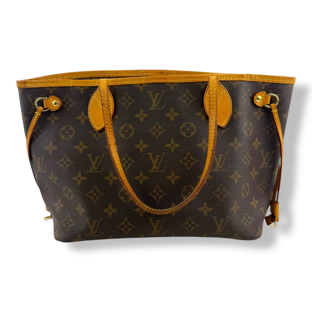Louis Vuitton Brown Monogram Neverfull PM Handbag