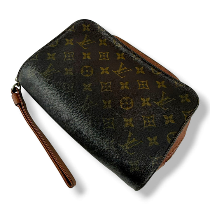 Louis Vuitton Brown Monogram Orsay Clutch Bag