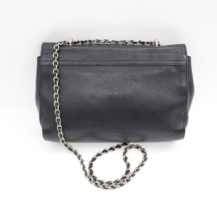 Mulberry Medium Lily Black Leather Handbag
