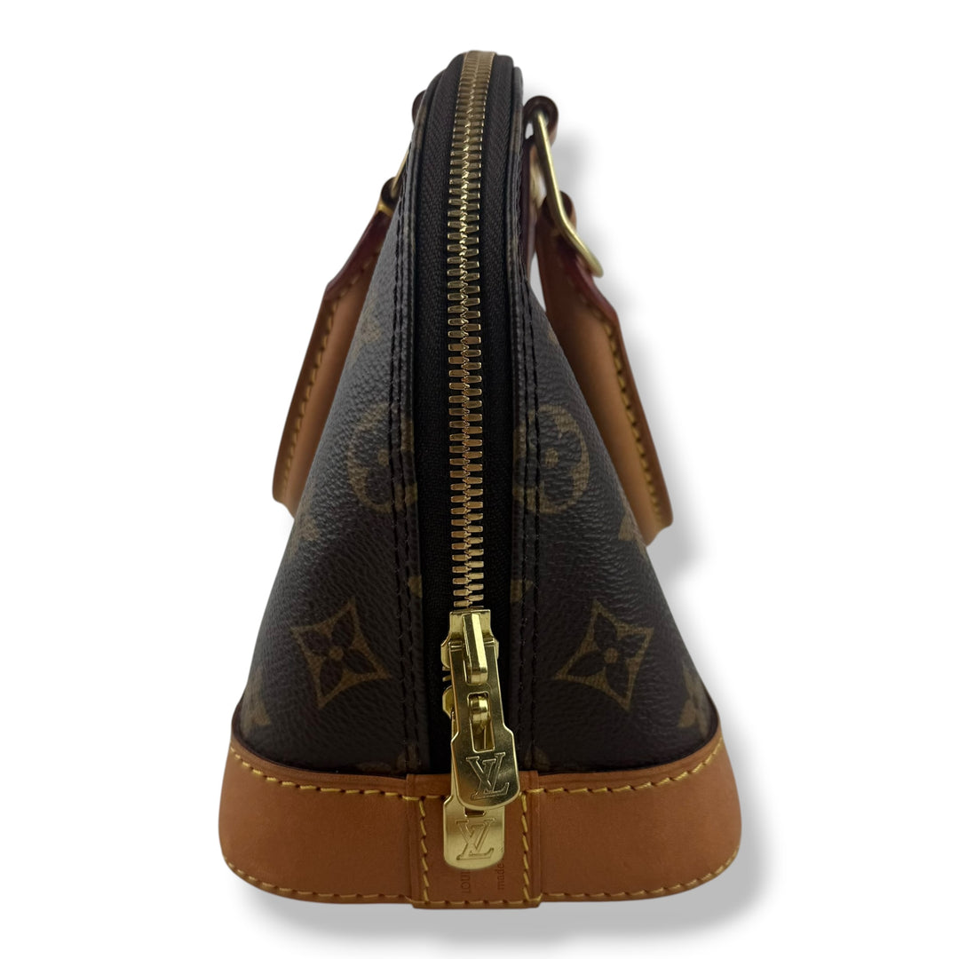 Louis Vuitton Brown Monogram Alma BB Handbag