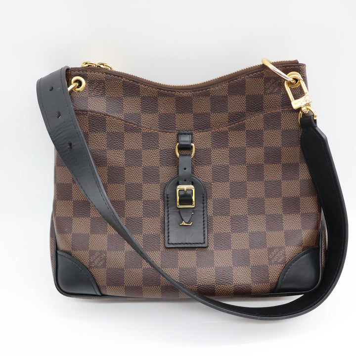 Louis Vuitton Damier Brown Odeon PM Crossbody Bag
