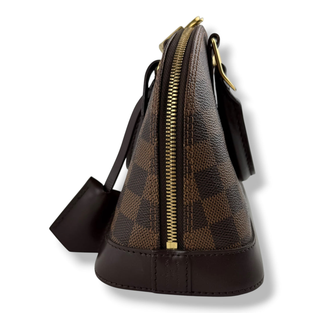 Louis Vuitton Brown Damier Ebene Alma BB Handbag