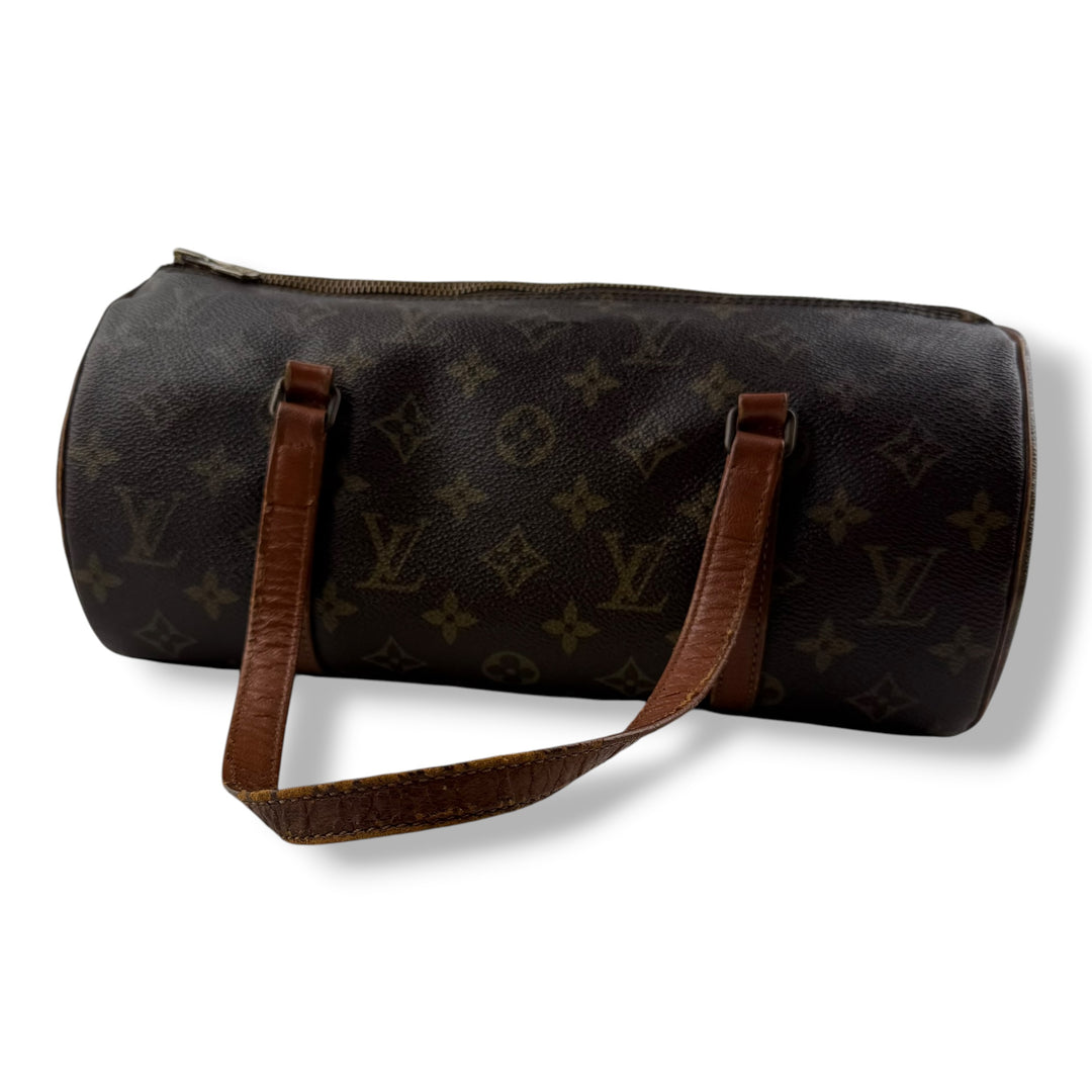 Louis Vuitton Vintage Brown Monogram Papillon 30 Handbag
