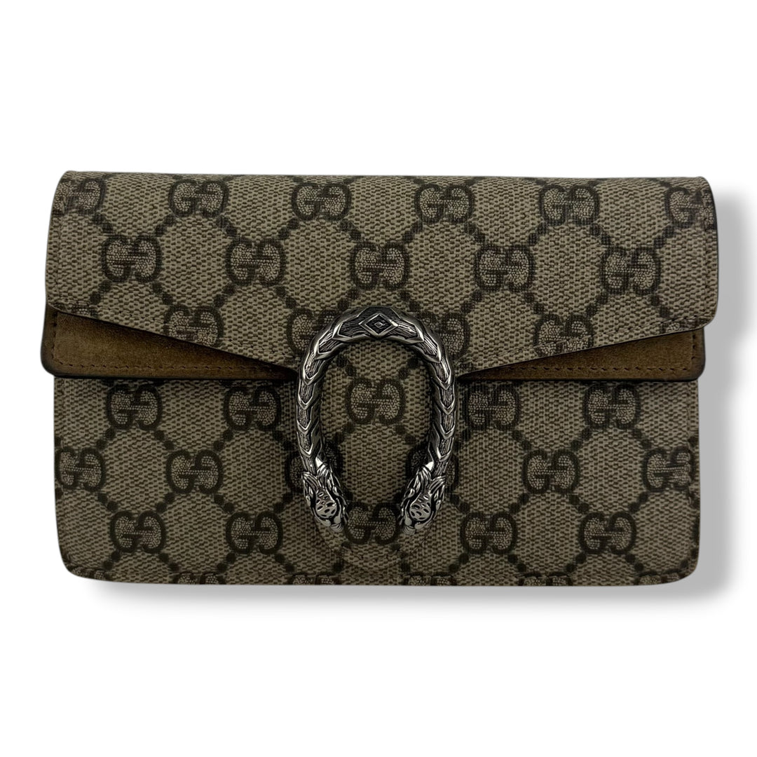 Gucci GG Dionysus Beige Super Mini Handbag