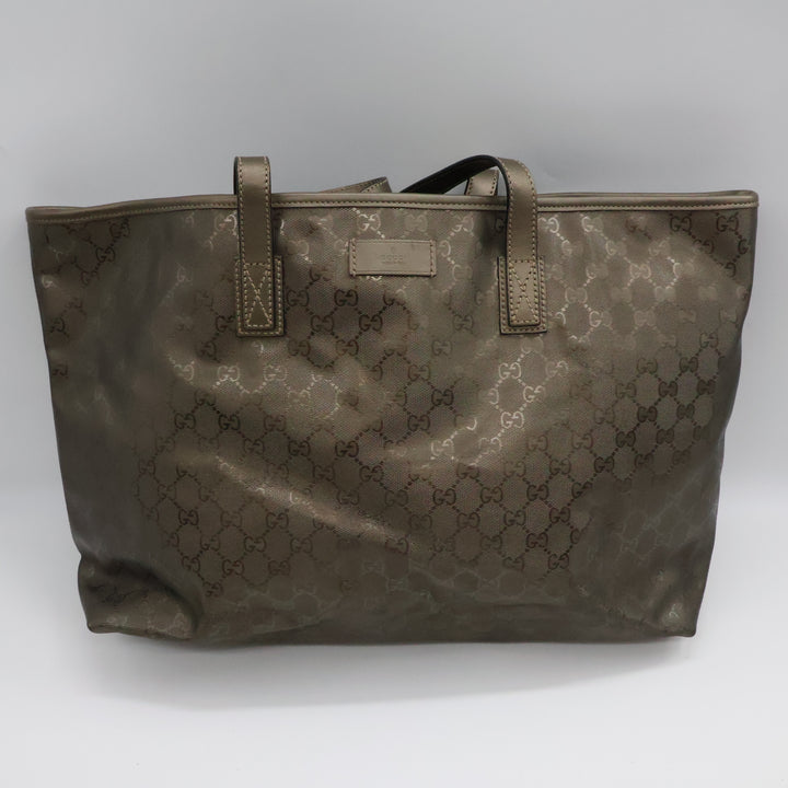 Gucci GG Gold Imprime Canvas Tote Bag