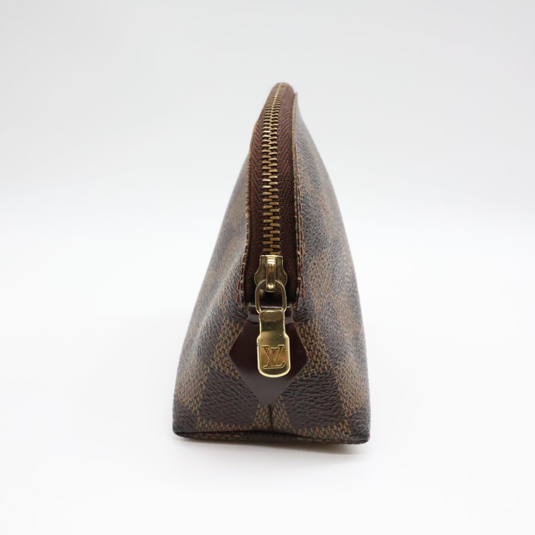 Louis Vuitton Brown Damier Travel Cosmetic PM Pouch