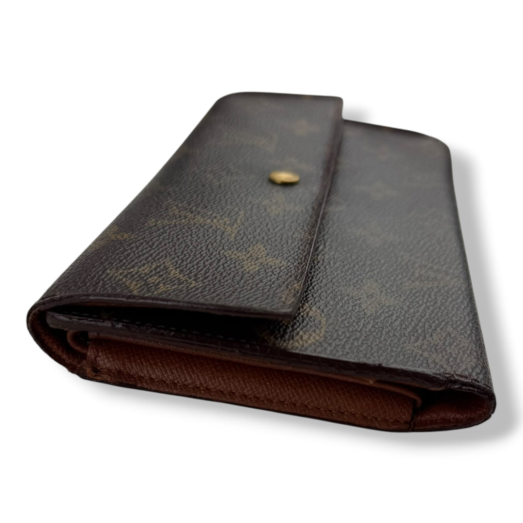 Louis Vuitton Trifold Brown Monogram Femme Wallet