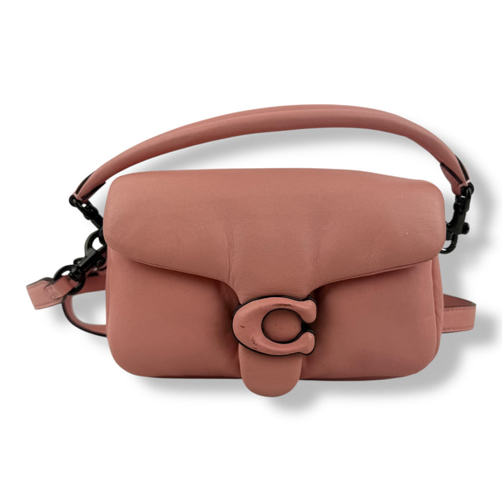 Coach Pillow Tabby 18 Pink Leather Handbag
