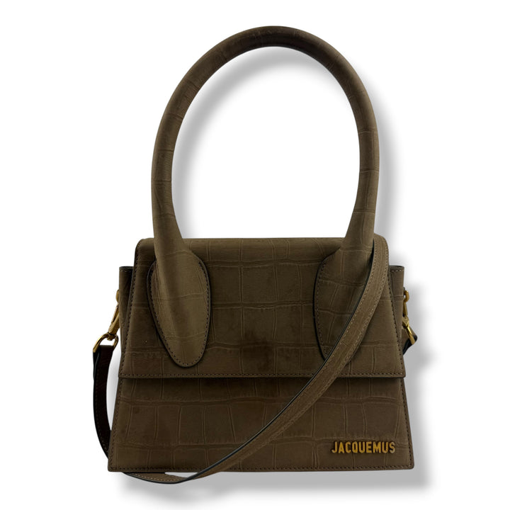 Jacquemus Le Grand Chiquito Brown Moyen Crossbody Handbag