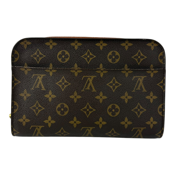 Louis Vuitton Brown Monogram Orsay Clutch Bag