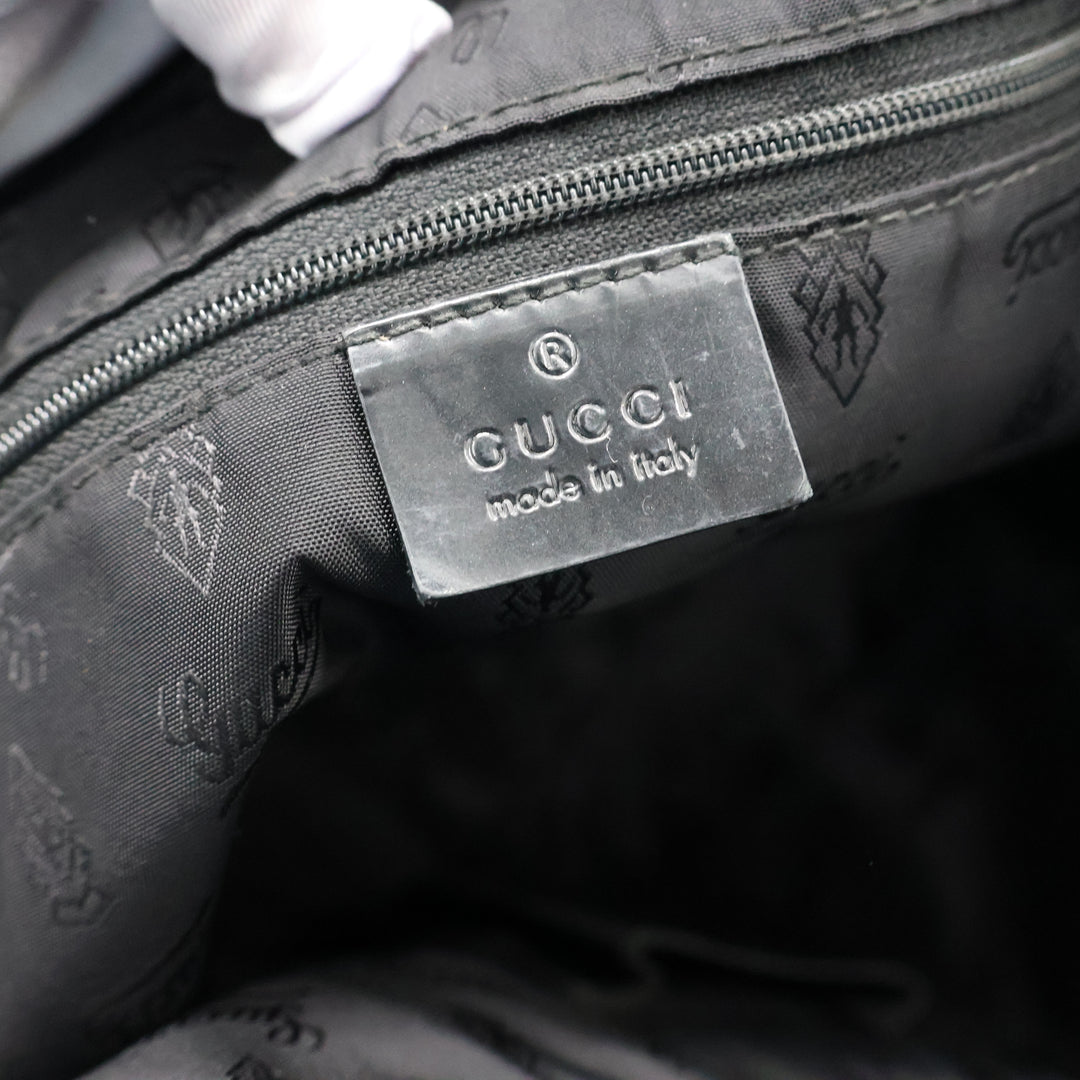 Gucci GG Jolie Black Monogram Tote Handbag