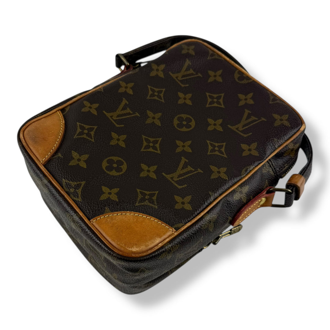 Louis Vuitton Vintage Brown Danube BB Crossbody Handbag