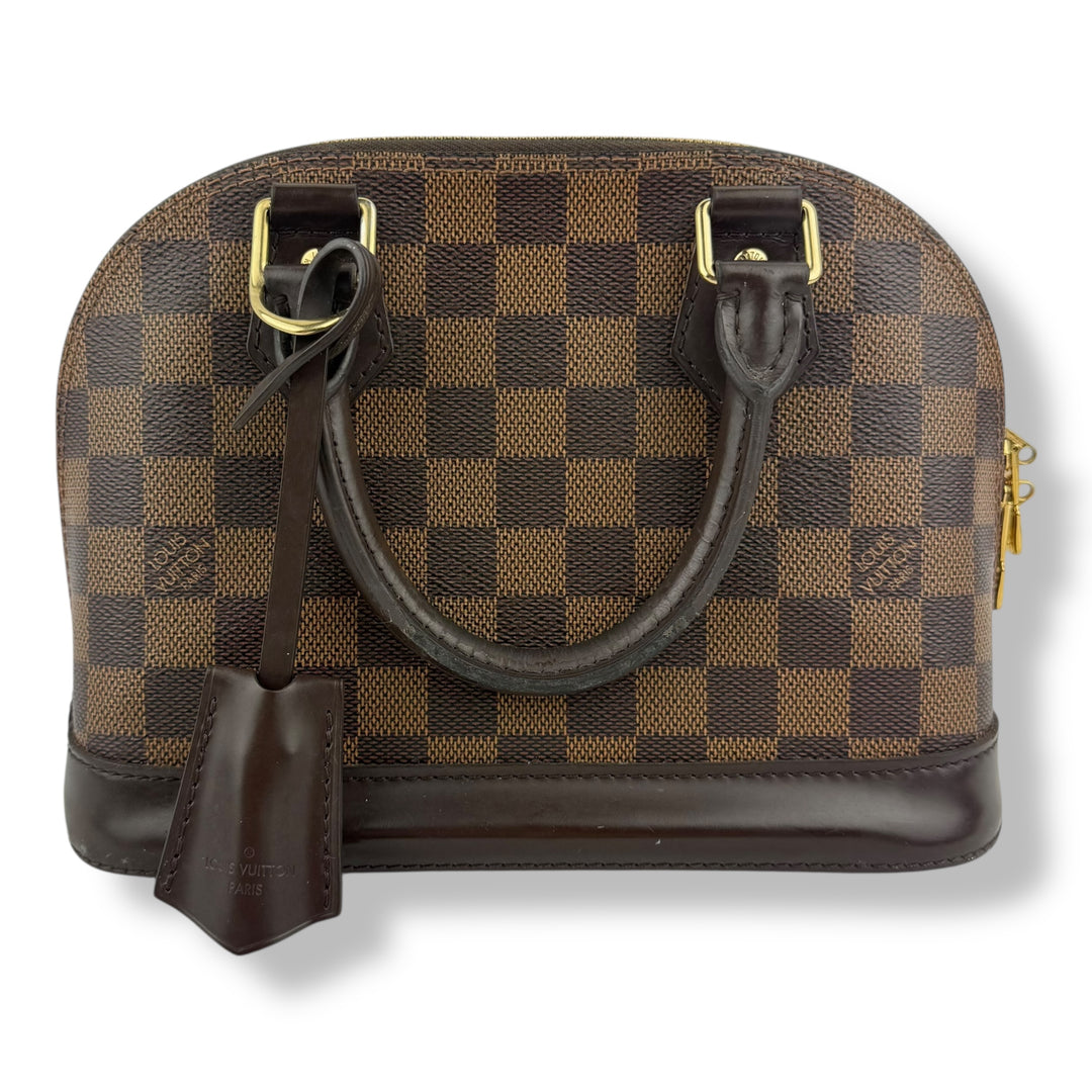 Louis Vuitton Brown Damier Ebene Alma BB Handbag