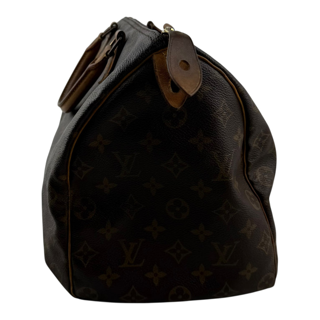 Louis Vuitton Speedy 35 Brown Monogram Handbag
