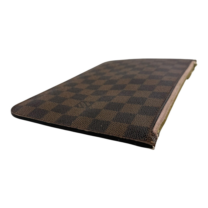 Louis Vuitton Damier Ebene Neverfull MM Clutch Pouch