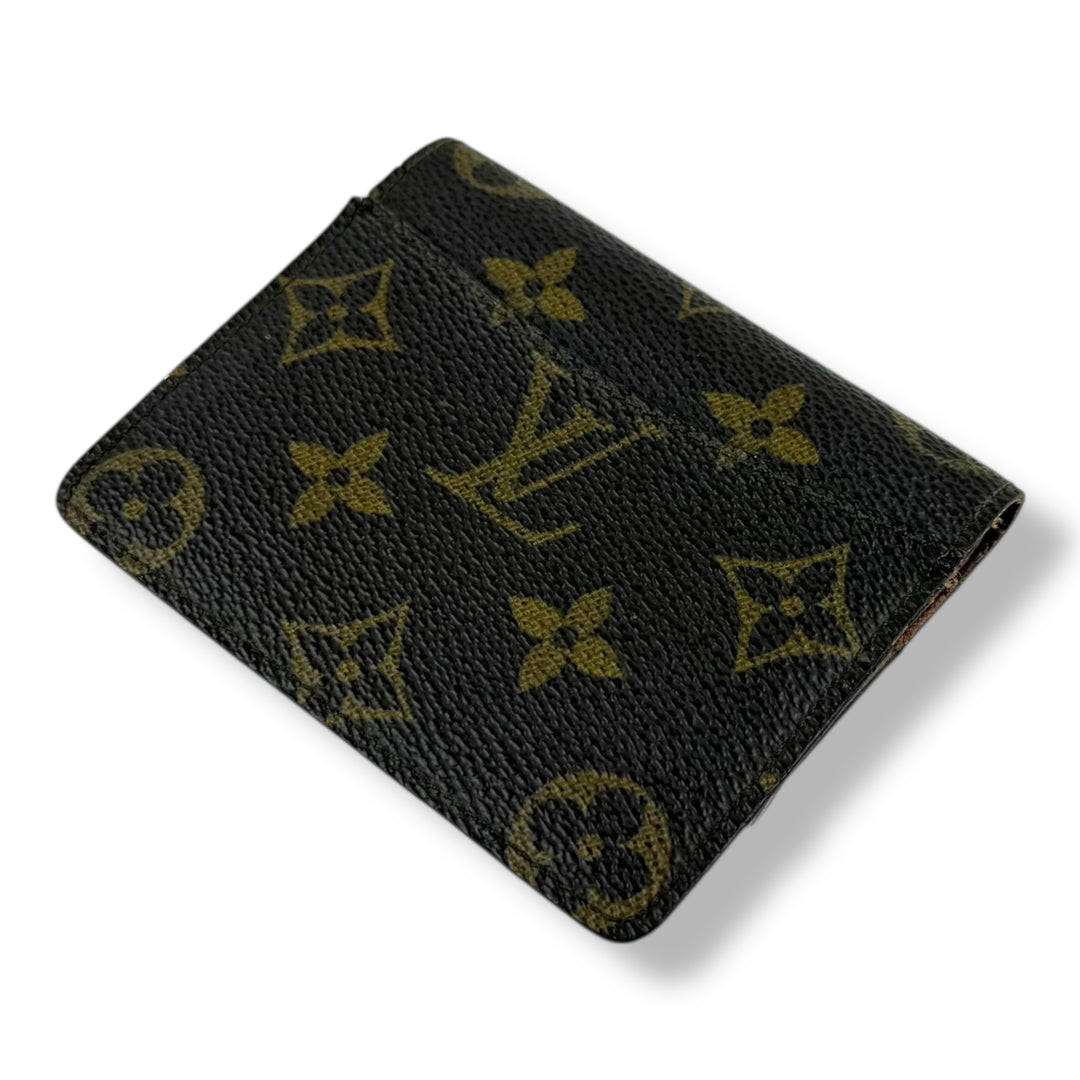 Louis Vuitton Vintage Brown Monogram Card Wallet