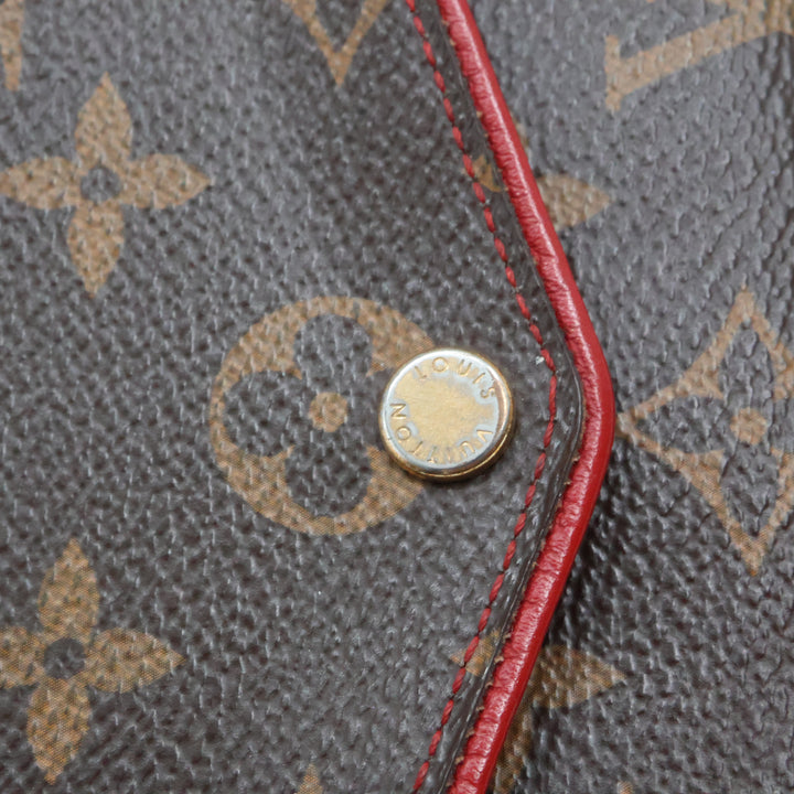 Louis Vuitton Retiro Brown Monogram Femme Wallet