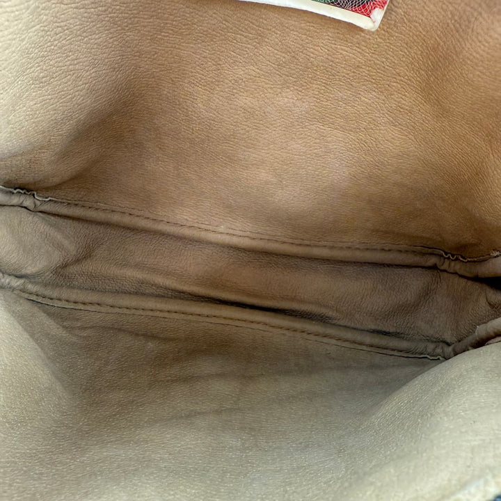 Gucci GG Monogram Beige Shoulder Bag