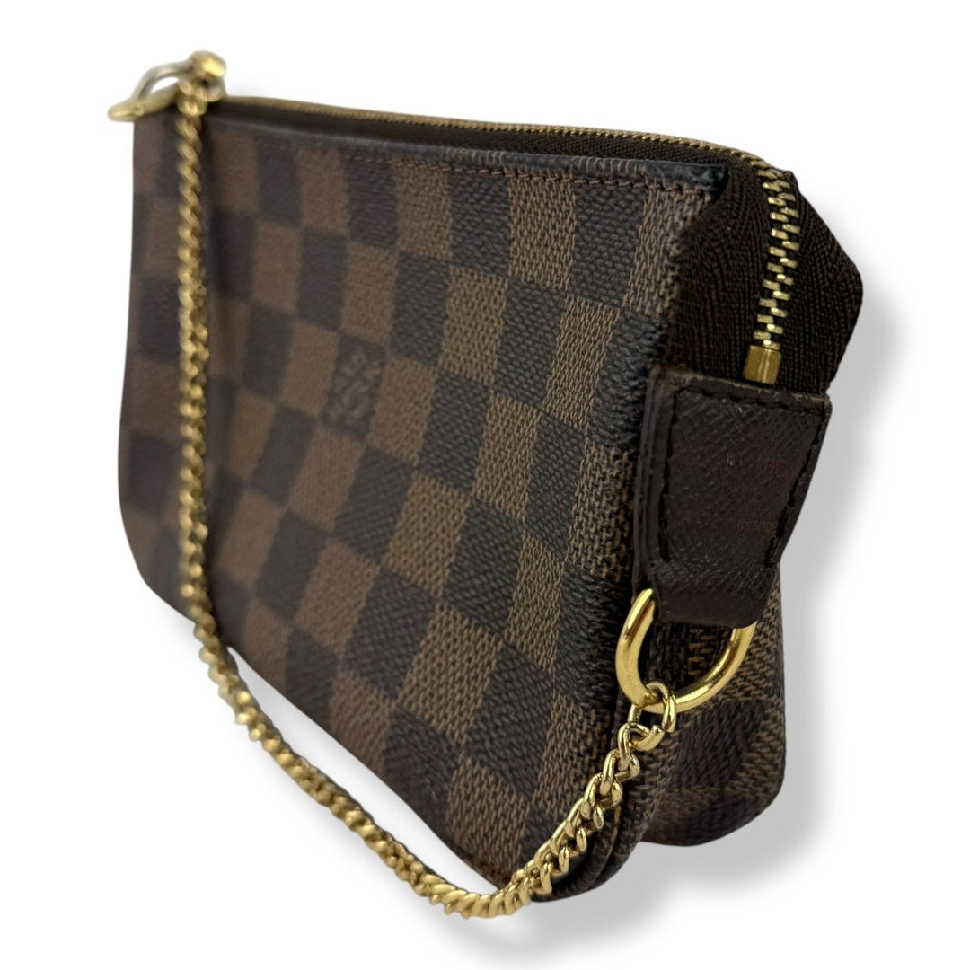 Louis Vuitton Mini Pochette Accessories Damier Ebene