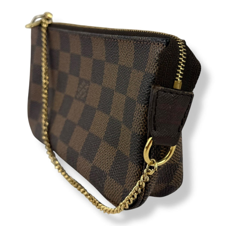 Louis Vuitton Mini Pochette Accessories Damier Ebene