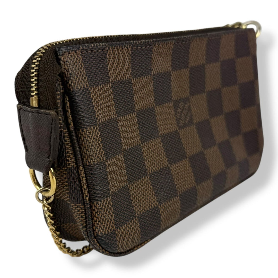 Louis Vuitton Mini Pochette Accessories Damier Ebene
