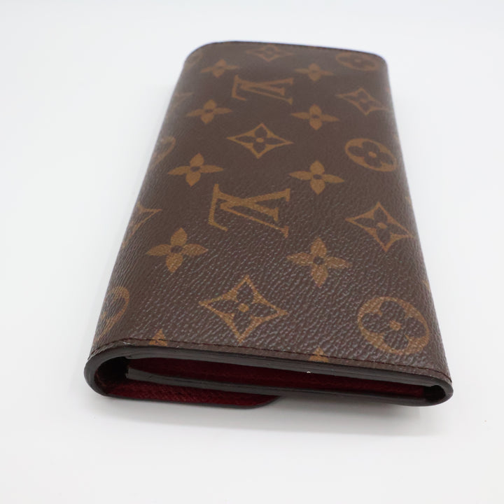 Louis Vuitton Emilie Brown Monogram Femme Wallet