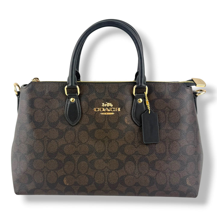 Coach Signature Georgia Satchel Handbag