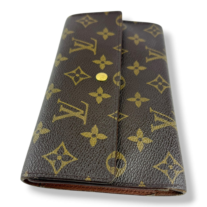 Louis Vuitton Trifold Brown Monogram Femme Wallet