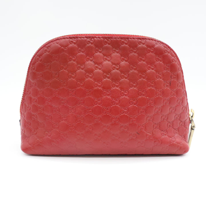 Gucci GG Red Cosmetic Pouch