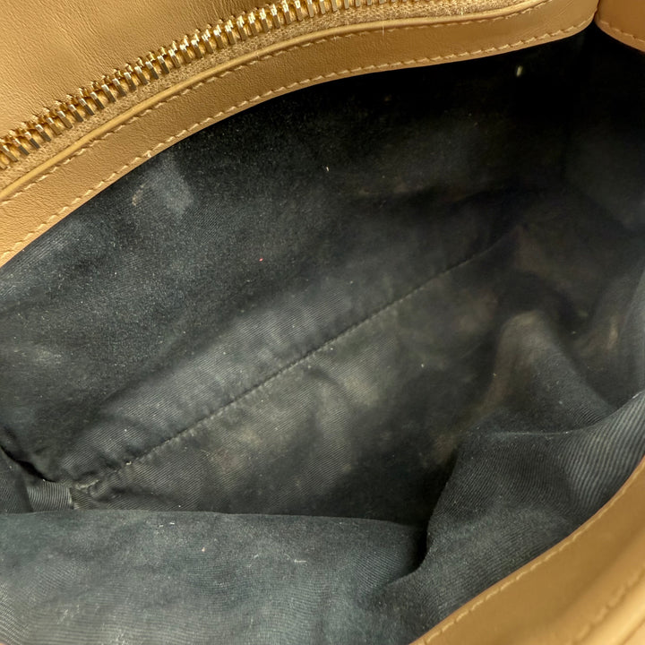 Saint Laurent YSL Beige LouLou Small Quilted Leather Handbag