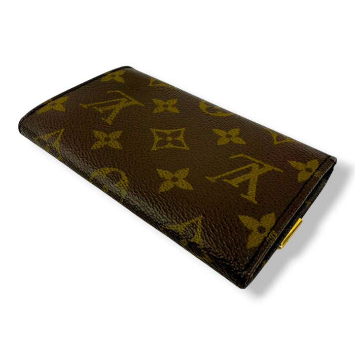 Louis Vuitton Brown Monogram French Purse Wallet