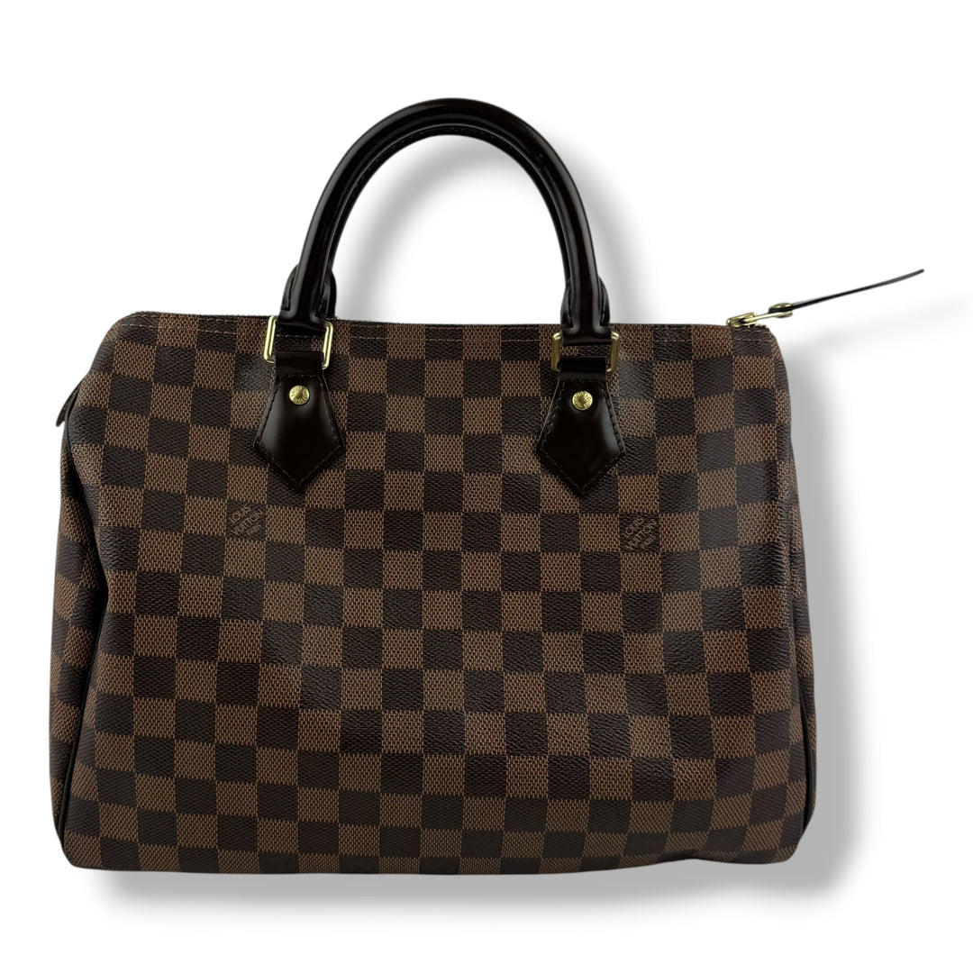 Louis Vuitton Speedy 30 Brown Damier Ebene Handbag
