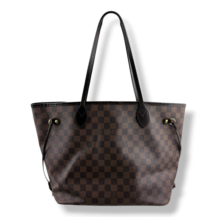 Louis Vuitton Brown Damier Neverfull MM Handbag