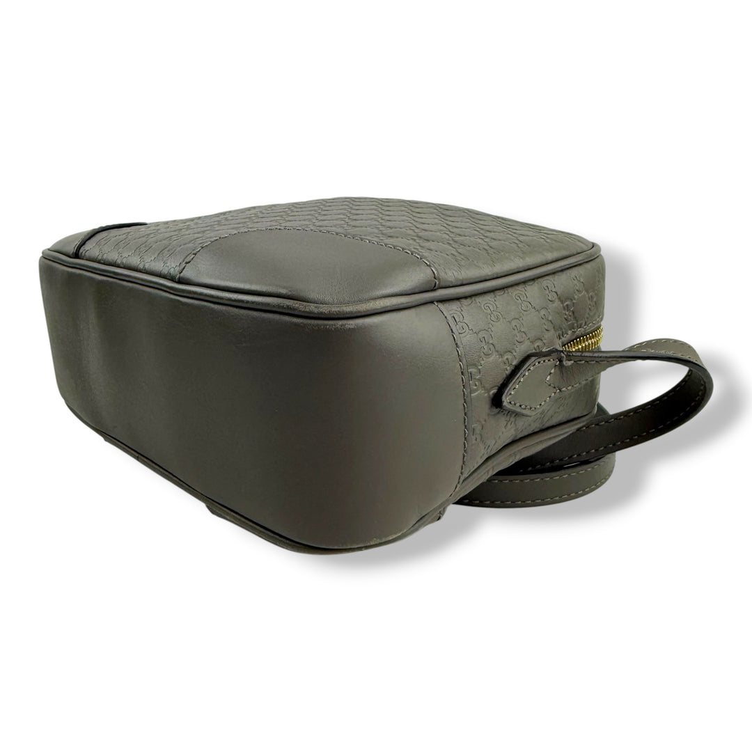Gucci Bree Microguccissima Grey Crossbody Handbag