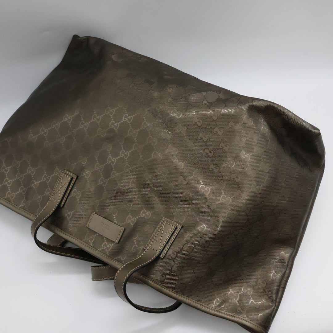 Gucci GG Gold Imprime Canvas Tote Bag