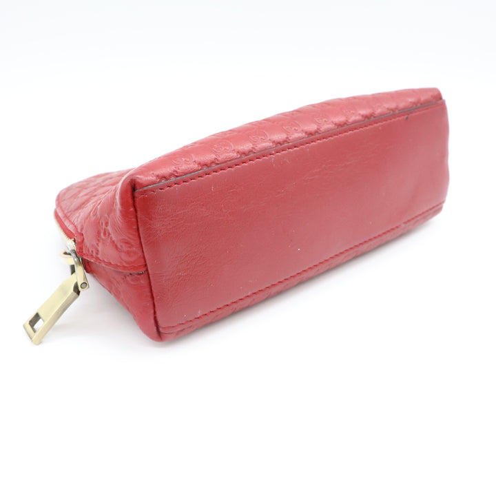 Gucci GG Red Cosmetic Pouch