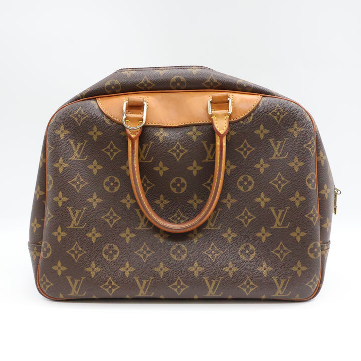 Louis Vuitton Brown Monogram Deauville Handbag