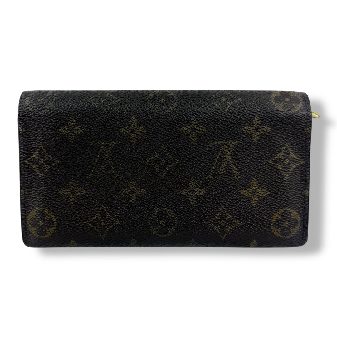 Louis Vuitton Sarah Brown Monogram Femme Wallet