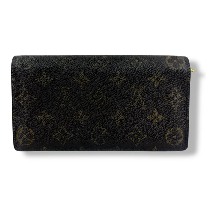 Louis Vuitton Sarah Brown Monogram Femme Wallet