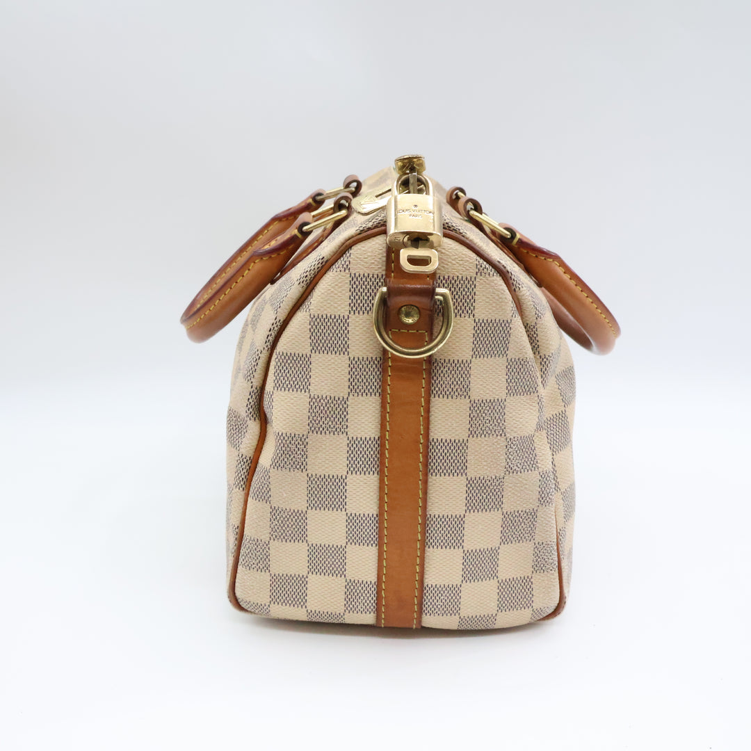 Louis Vuitton Damier Azur Speedy Bandouliere 25 Handbag