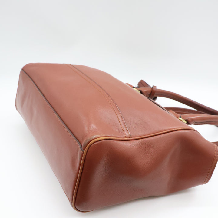 Coach Burnt Orange Legacy Candace Carryall