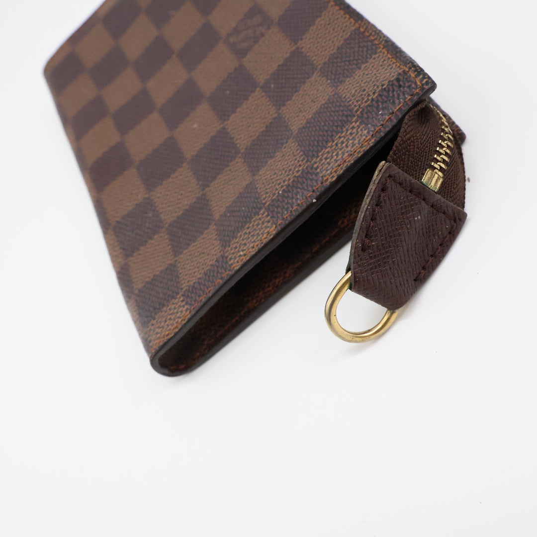 Louis Vuitton Brown Damier Classic Signature Mini Bucket Pouch Bag