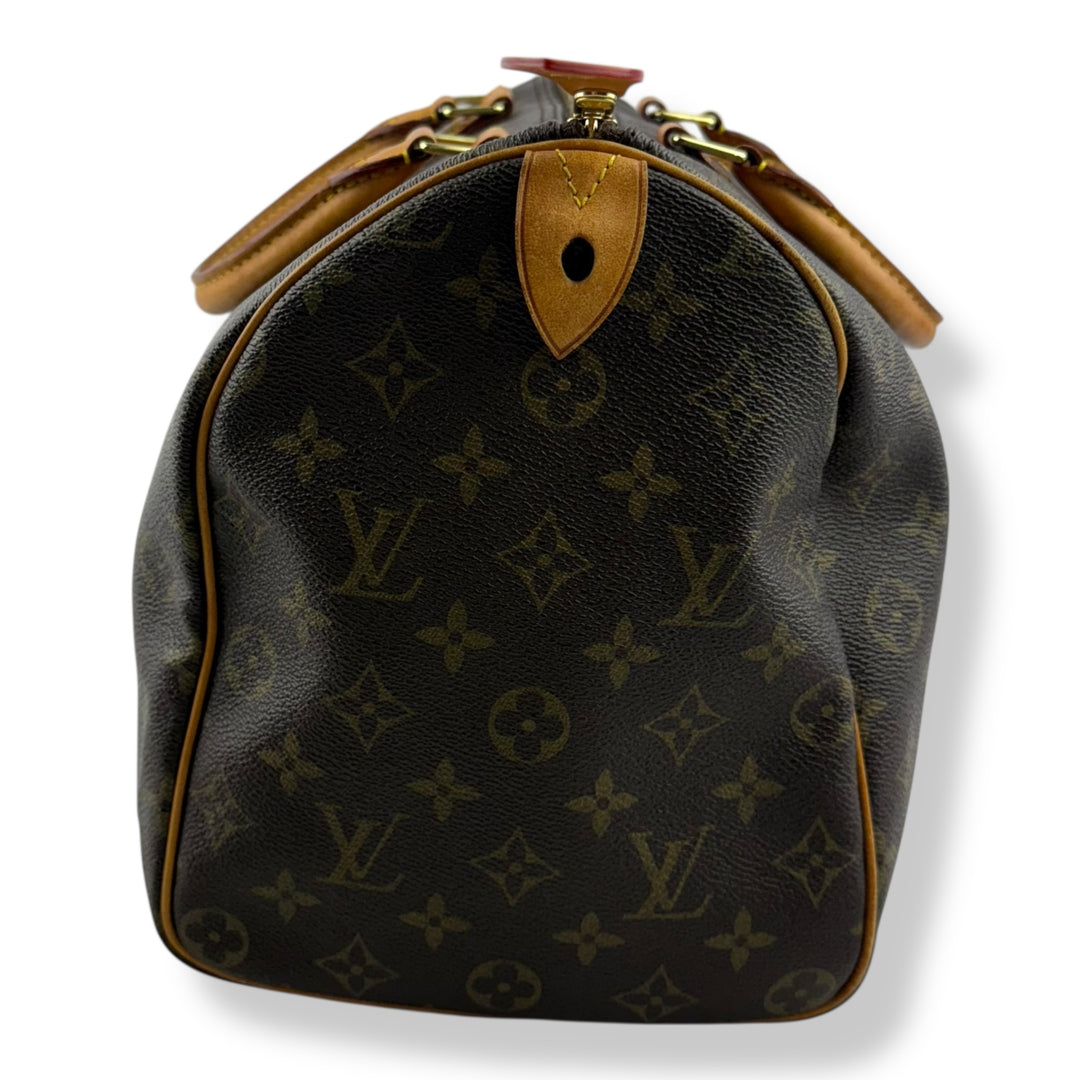 Louis Vuitton Speedy 35 Brown Monogram Handbag