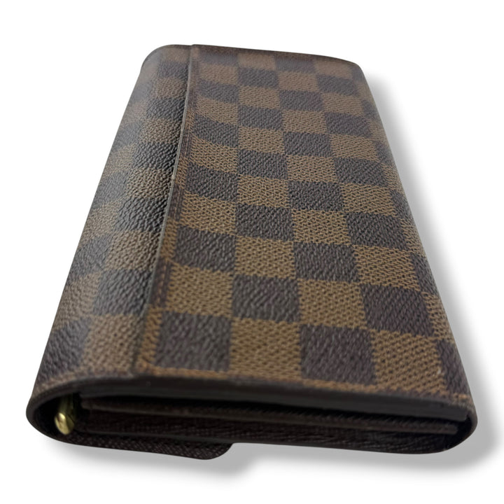 Louis Vuitton Sarah Brown Damier Femme Wallet