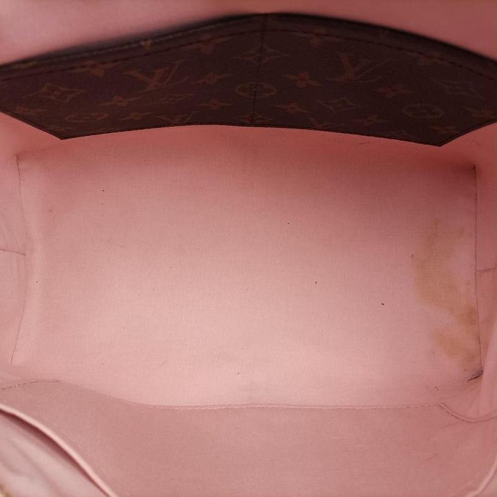 Louis Vuitton Rose Ballerine Vernis Miroir Tote Bag