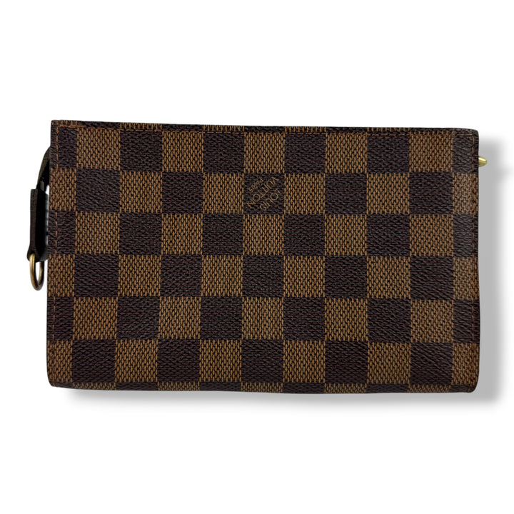 Louis Vuitton Brown Damier Classic Signature Mini Bucket Pouch Bag