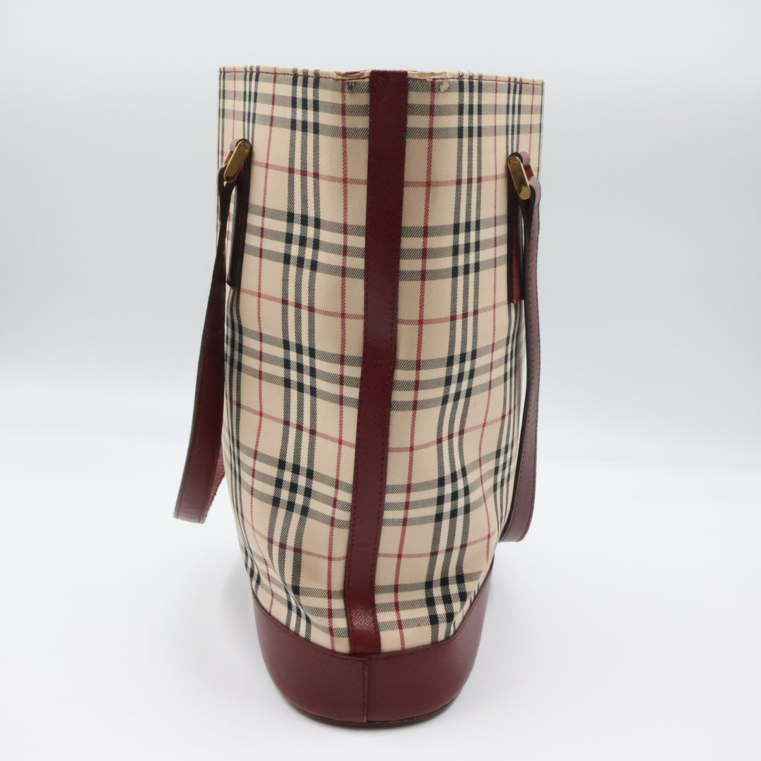 Burberry Vintage Check Tote Bag