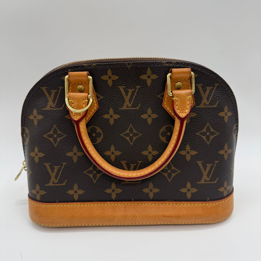 Louis Vuitton Brown Monogram Alma BB Handbag