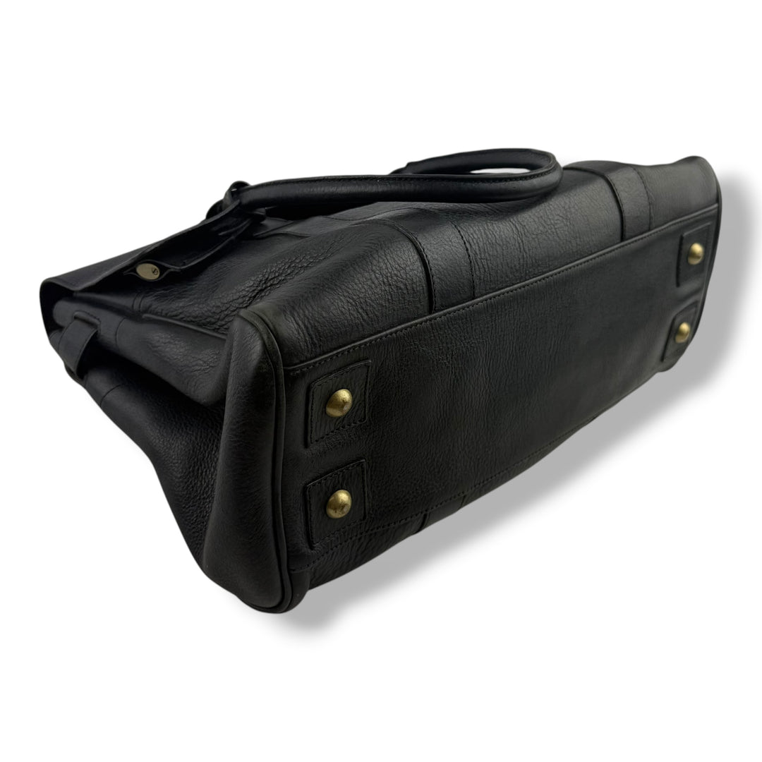 Mulberry Bayswater Black Leather Handbag