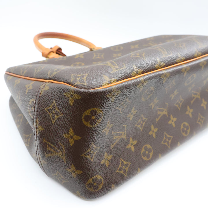 Louis Vuitton Brown Monogram Deauville Handbag